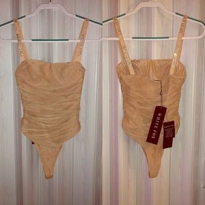 High Roller Nude Bodysuit